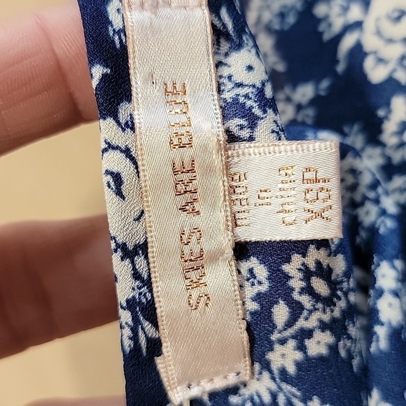 Skies are Blue Size XSP Black Blue Sleeveless Blouse, Exc. Used Condition - Picture 10 of 11